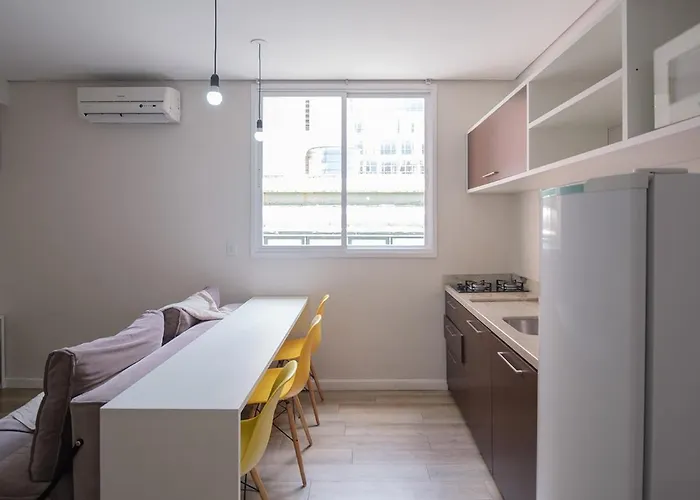Acores Flat Design- Proximo Ao Gasometro E Cais Embarcadero Hotel Porto Alegre