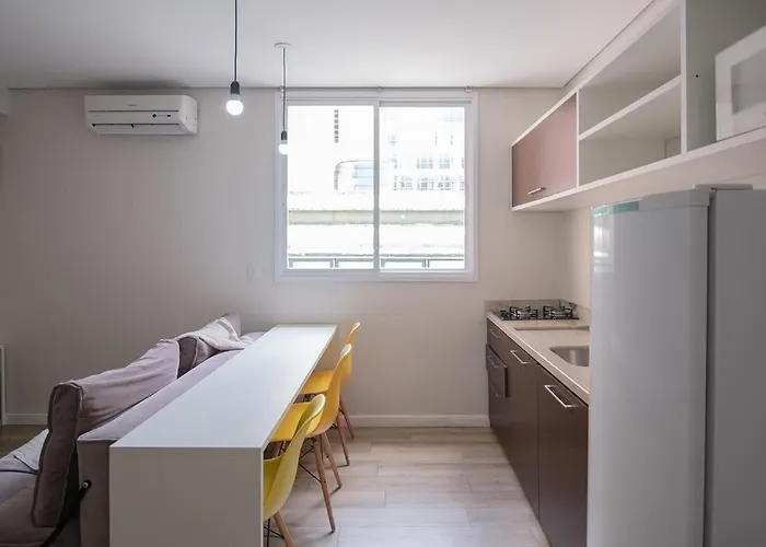 Hotel Acores Flat Design- Proximo Ao Gasometro E Cais Embarcadero Porto Alegre